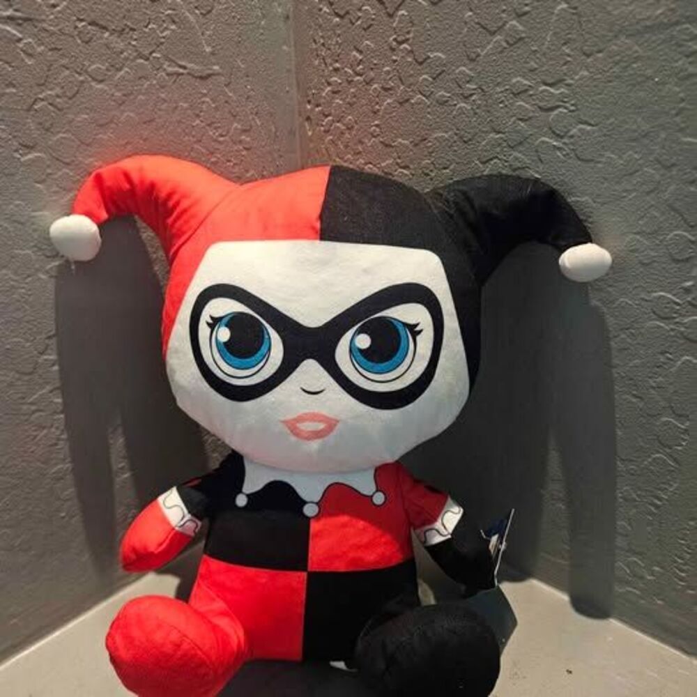 DC Comics 15" Harley Quinn Plush Toy Factory